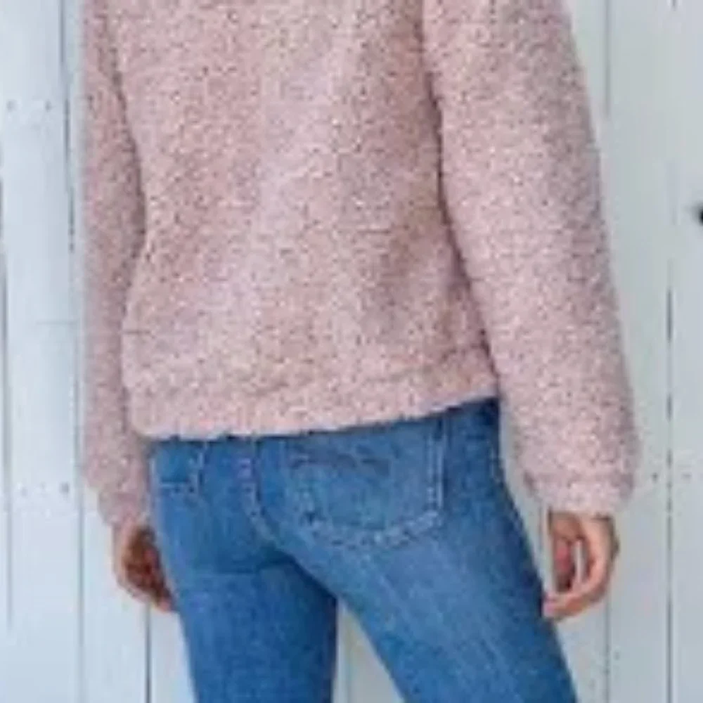 Italian Suite Benedict Teddy bear sherpa motor jacket, size S - Picture 3 of 8